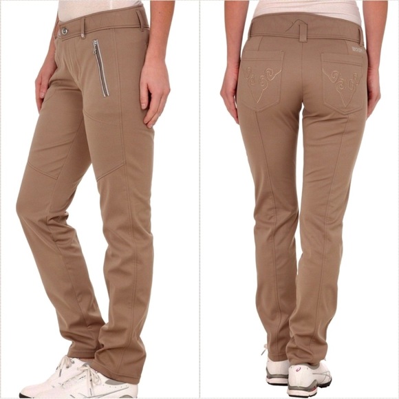 Bogner Gele Golf Pants NWT! - Picture 2 of 13